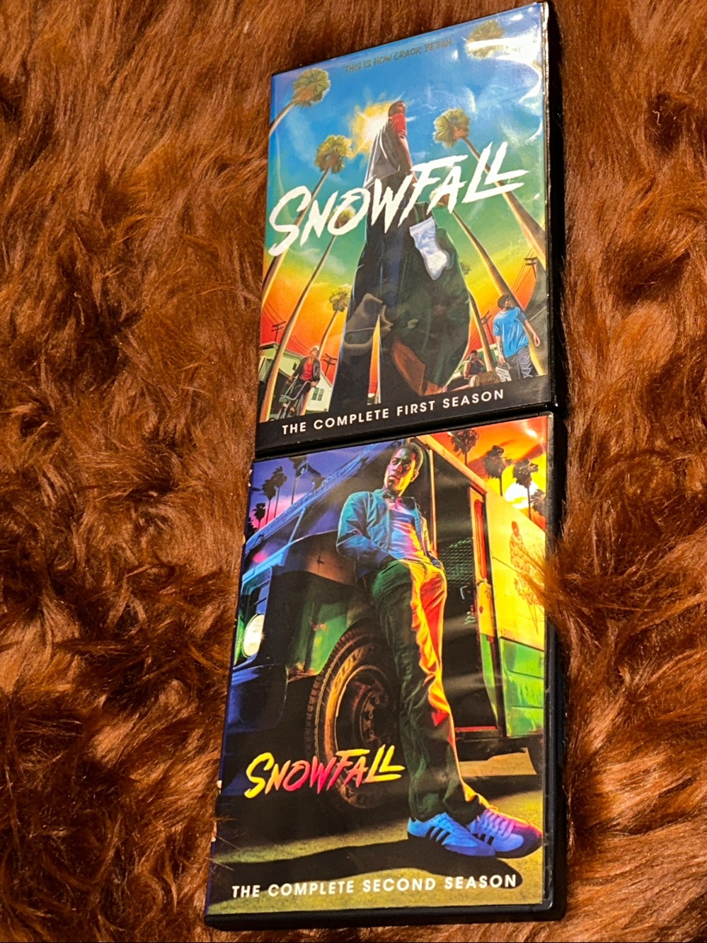 Snowfall Season 1 & 2 DVD Bundle Lot - RARE Out of Print OOP Single Owner FX